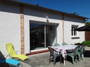 Maison plain pied a 10 mn de la plage en campagne